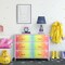 Sorbus 6 Drawers Dresser- Storage Unit with Steel Frame, Wood Top, Fabric Bins - for Bedroom, Closet, Office and more